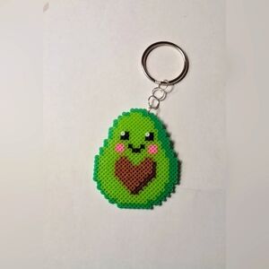 Handcrafted Avacado Keychain